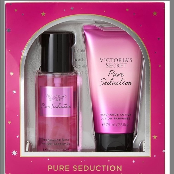 NEW Victoria's Secret Pure Seduction Fragrance Mist Lotion Gift Set - Picture 2 of 4